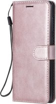 Book Case - Samsung Galaxy A21s Hoesje - Rose Gold