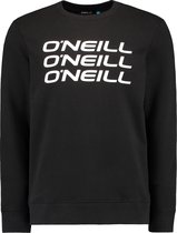 O'Neill V-Hals Sweatshirt Men Triple Stack Black Out Xxl - Black Out Material Buitenlaag: 60% Katoen 40% Polyester (Gerecycled)