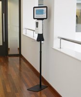 Automatische Desinfectiezuil met Sensor Contactloos