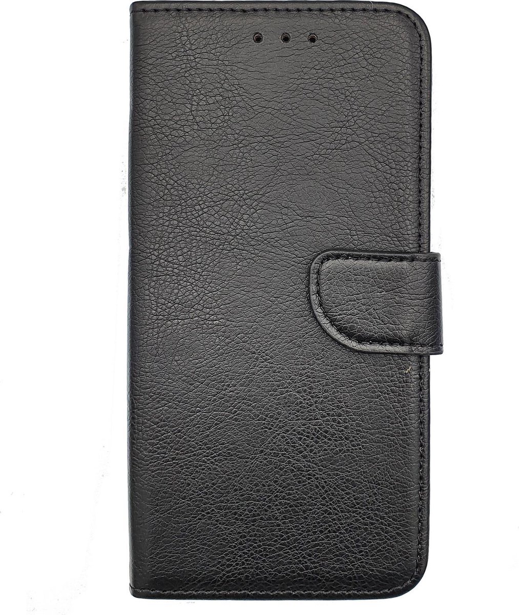 Samsung A51 hoesje - Zwart - Bookcase Samsung A51 - Flipcase - Telefoonhoesje Samsung A51 - walletcase - pasjes