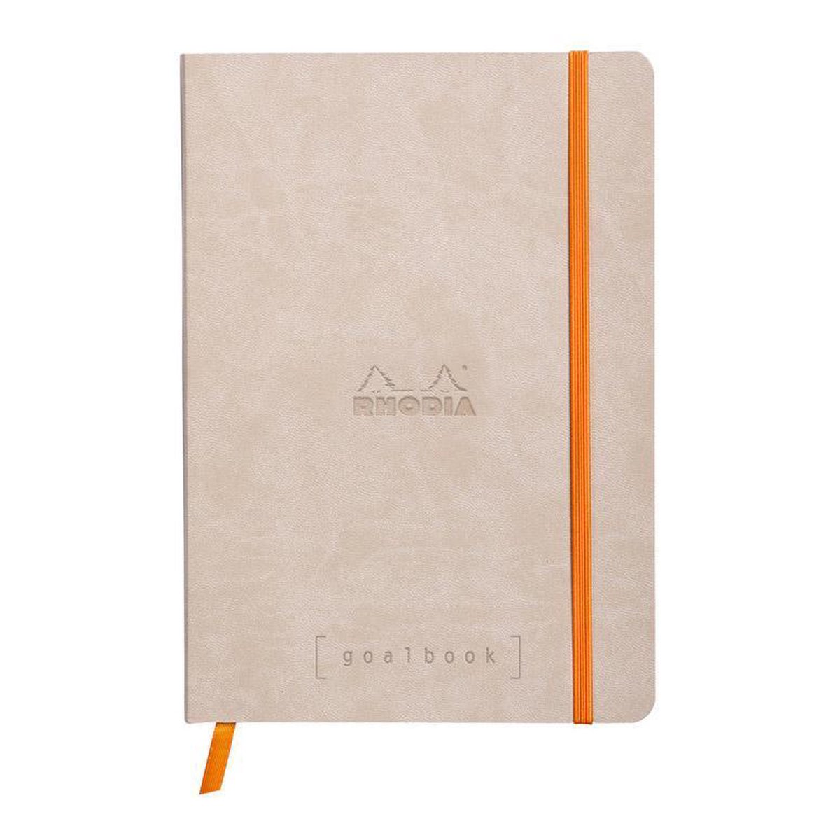 Rhodia Goalbook – Bullet Journal – A5 – 14,8x21cm – Gestippeld – Dotted – Beige [Wit Papier]