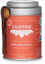 African Chai-Justea-Biologisch-Losse thee-Theekado-Fairtrade