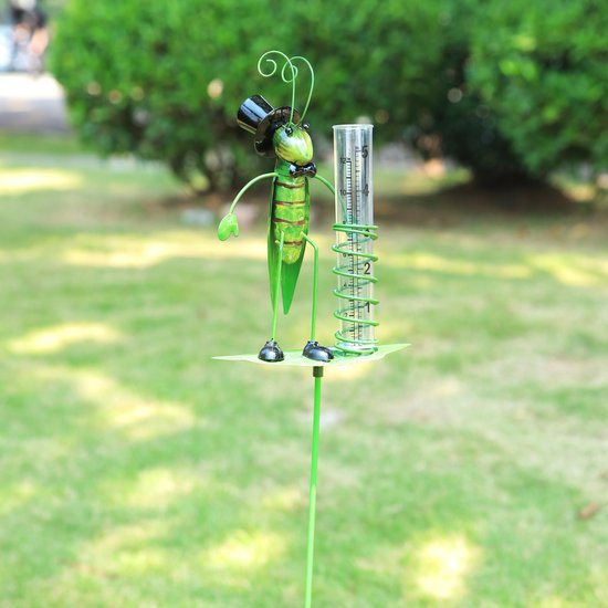 Relaxdays Regenmeter Set Van 2 Stuks Neerslagmeter In Tuin Kunststof Regen Meter 595725765