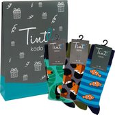 Toucan, Fox en Clownfish unisex geschenkset maat 41-46