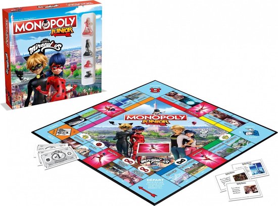 Thumbnail van een extra afbeelding van het spel Monopoly Junior - Miraculous