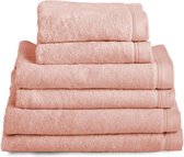 Badlaken 70x140 cm Uni Superdeluxe Rose Poudre - 3 Stuks