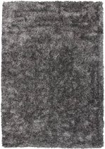 Grijs vloerkleed - 160x230 cm  -  Effen - Modern