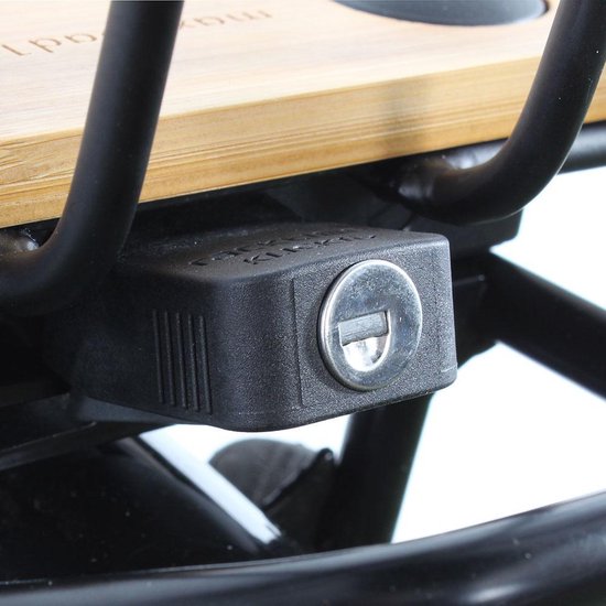 New Looxs Racktime slot Secureit - Lock voor Racktime Fietstassen Adapter - Zwart van New Looxs — afbeelding 4