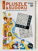 Pluszle & Sudoku 2 tot 6 sterren, puzzelboek editie 1