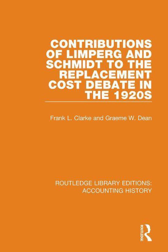 Routledge Library Editions: Accounting History - Contributio ... - cover