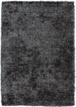 Zwart vloerkleed - 120x170 cm  -  Effen - Modern