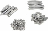 HBM 100 Stuks Fe Wielgewicht Zink Voor Stalen Velgen 30 Gram