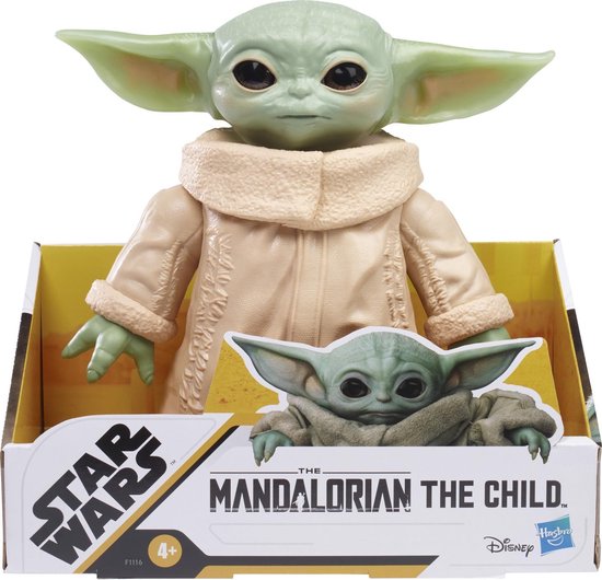 Star Wars The Mandalorian The Child Yoda Hero Series Figuur 16cm - Speelfiguur - Star Wars