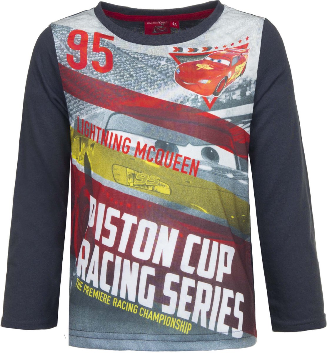 Disney Cars shirt met lange mouw - donkergroen - maat 98 (3 jaar)