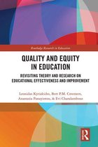 Routledge Research in Education - Quality and Equity in Education