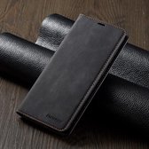 BukkitBow - Leather Case - Kunstleer - Card Case - Hoesje voor Galaxy A10/M10 – Zwart