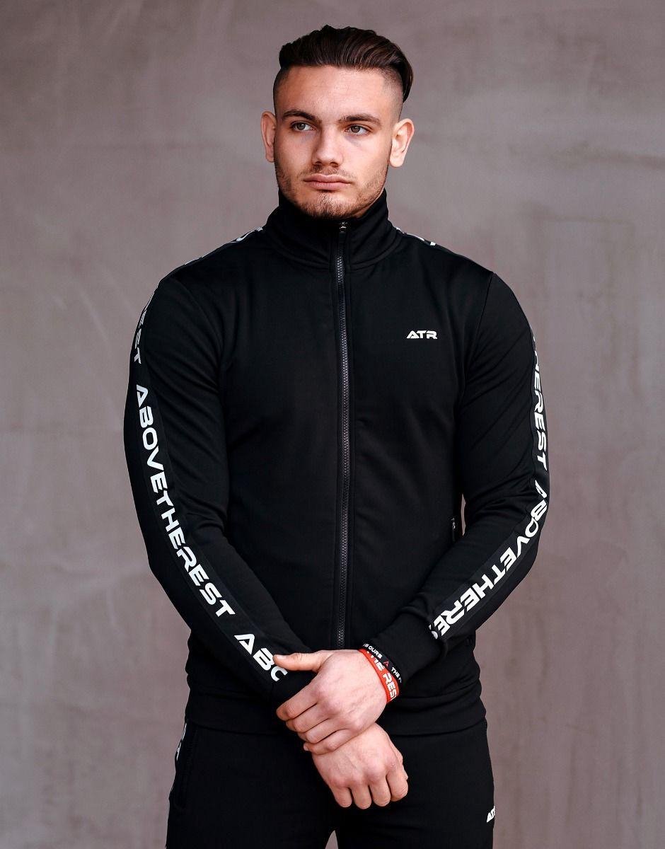 Gennadi Hoppe Trainingsjack voor heren, met capuchon, joggingjas, blauw (navy), 4XL