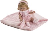 Berbesa Babypop Chusin Blond Roze Sterren 34 cm