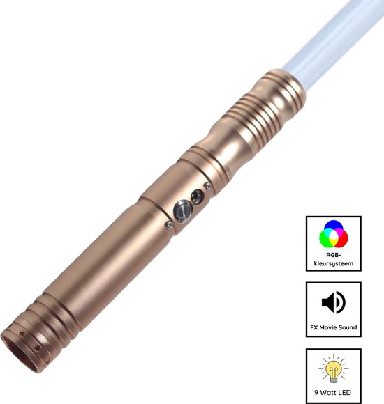 Sabre laser professionnel Star Wars - RGB 11 couleurs et son - sabre laser  - sabre... | bol.com