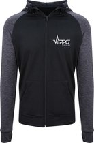 FitProWear Sportvest Zwart - Maat L - Heren - Sportkleding - Trainingskleding - Polyester - Dri Fit - Vest - Zoodie - Hoodie