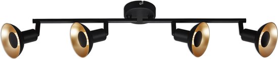 Industriële look plafondlamp met Calex led lampen | €80