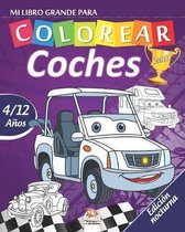 Mi libro grande para colorear - coches - Edicion nocturna