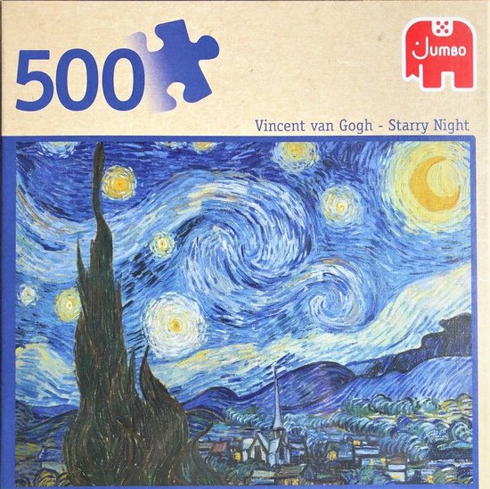 Dader De neiging hebben identificatie Jumbo Premium Collection Puzzel Vincent van Gogh Starry Night - Legpuzzel -  500 stukjes | bol.com