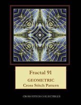 Fractal 91: Geometric Cross Stitch Pattern