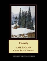 Family: Americana Cross Stitch Pattern