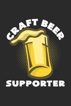 Craft beer supporter: 6x9 Craft beer - dotgrid - dot grid paper - notebook - notes