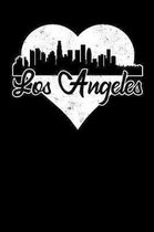 Los Angeles: 6x9 college lined notebook to write in with skyline of Los Angeles, California