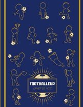 Footballeur cahier de note