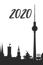 2020 Termin-Kalender DIN A5 Berlin: Januar 2020 bis Dezember 2020 Kalender, Organizer, Terminkalender mit Wochenplaner, pro Werktag 1 Seite + Samstag