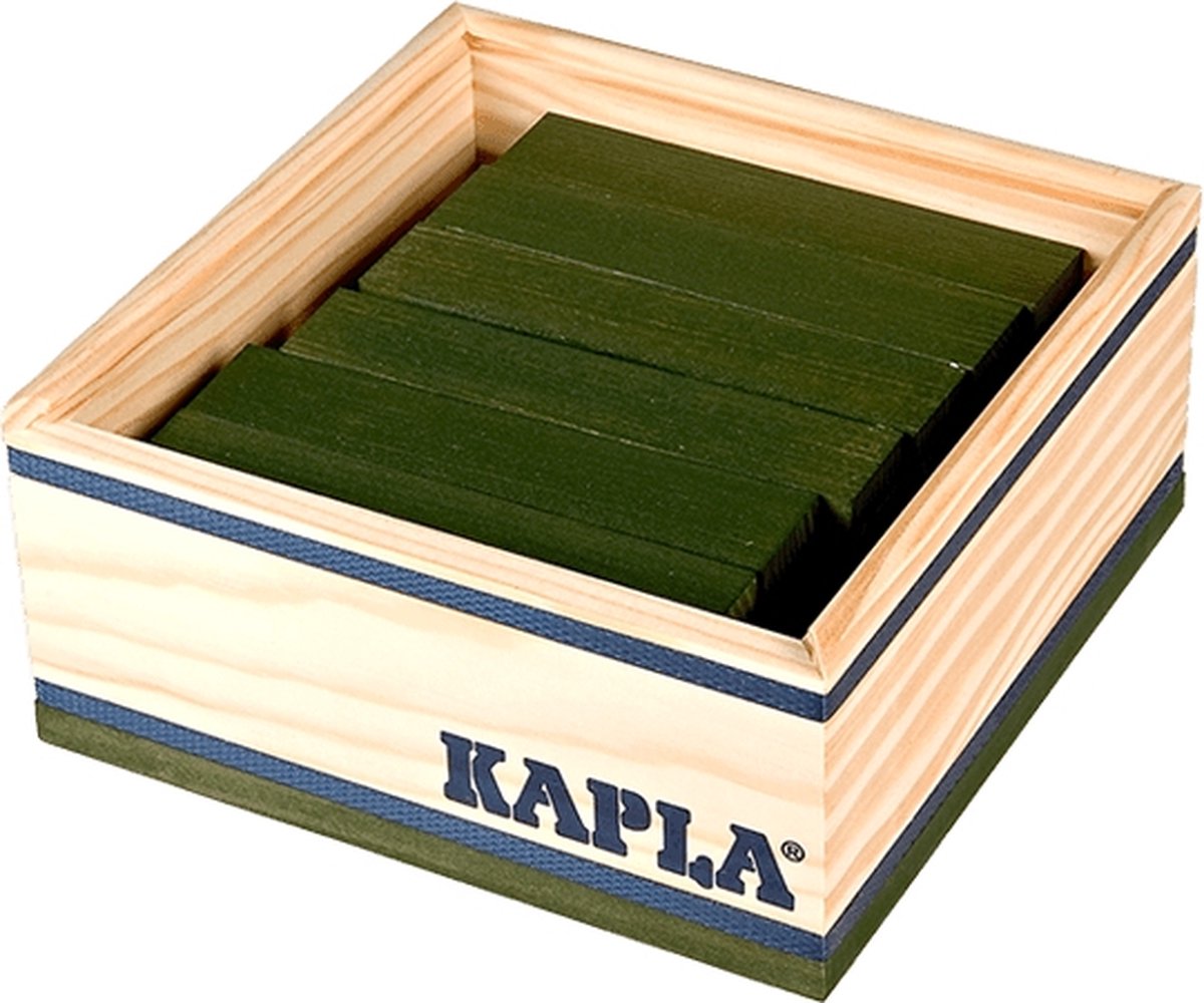 Accor rust Onhandig KAPLA Kleur - 40 Plankjes - Groen | bol.com