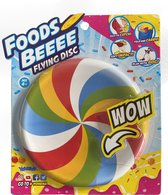 FoodsBeeee Lollipop - Siliconen frisbee - zacht materiaal - pocket size - speelgoed