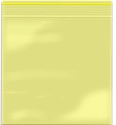 Gripzakjes 90 x 90mm Yellow Tinted/ Geel Tint 90 micron 100 stuks