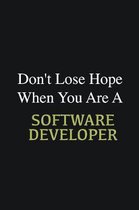 Don't lose hope when you are a Software Developer: Writing careers journals and notebook. A way towards enhancement