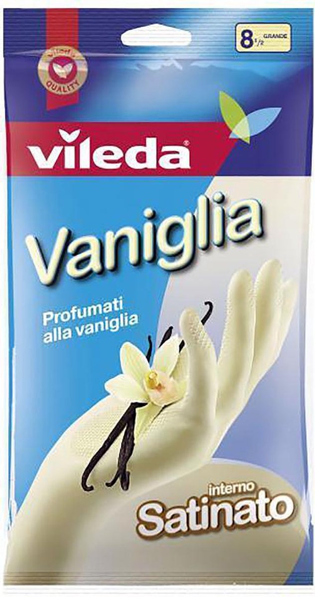 Goedkoopste Vileda Vanille Huishoudhandschoenen - Gloves - - Large