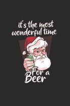 Christmas Time for a beer Notebook