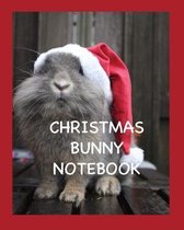 Christmas Bunny Notebook