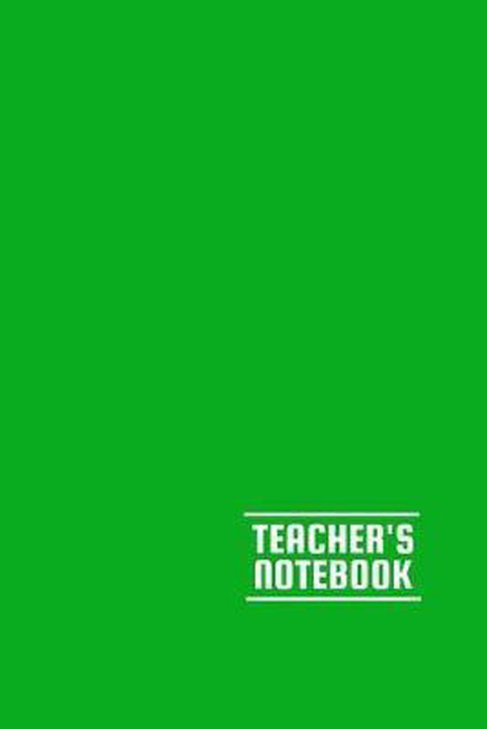 Teachers Notebook College Ruled Notepad For Teaching And Note Taking