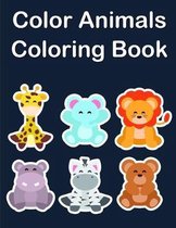 Color Animals Coloring Book