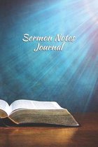 Sermon Notes Journal: Record and Reflect on a Year's Worth of Sermons