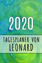 2020 Tagesplaner von Leonard: Personalisierter Kalender f�r 2020 mit deinem Vornamen