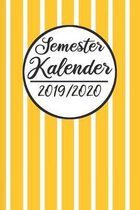 Semester Kalender 2019 / 2020: Semesterplaner 2019 2020 - Studienplaner A5, Semesterkalender, Timer, Uni Planer