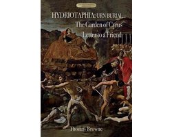 Omslag van Hydriotaphia (Urn Burial); The Garden of Cyrus; Letter To A Friend