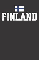 FINLAND Notebook Journal: FINLAND Notebook Journal gift Journal 6 x 9 120 pages