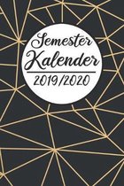 Semester Kalender 2019 / 2020: Semesterplaner 2019 2020 - Studienplaner A5, Semesterkalender, Timer, Uni Planer