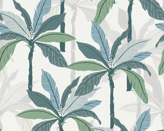AS Creation Antigua - Lila - Geometrisch Behang - 390931