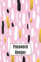 Password Keeper: Log Book - A simple organizer for all your internet logins and passwords. Handy 6 x 9 size